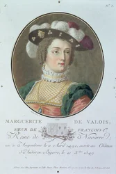 Portret van Marguerite de Valois (1492-1549), 1787
